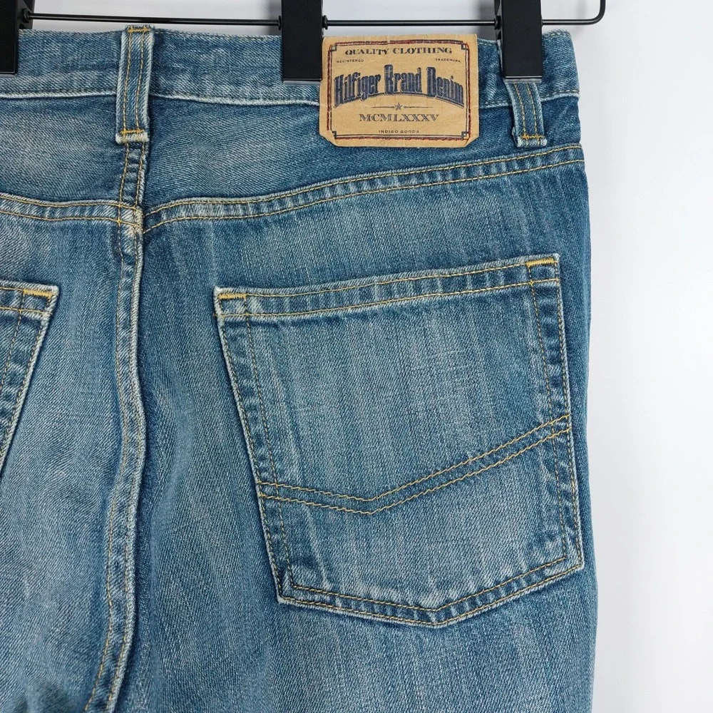 Tommy Hilfiger Freedom Relaxed Jean Mens 33 (34)‎ x30 Blue Denim Pants